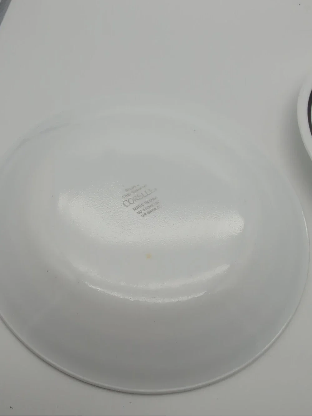 Corelle Classic Cafe Black Bread/Dessert 6-3/4”Plates Set Of 2 USA Pre-owned USA